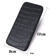 Crocodile Pattern Card Holder Retro Passport Holder Travel Accessories