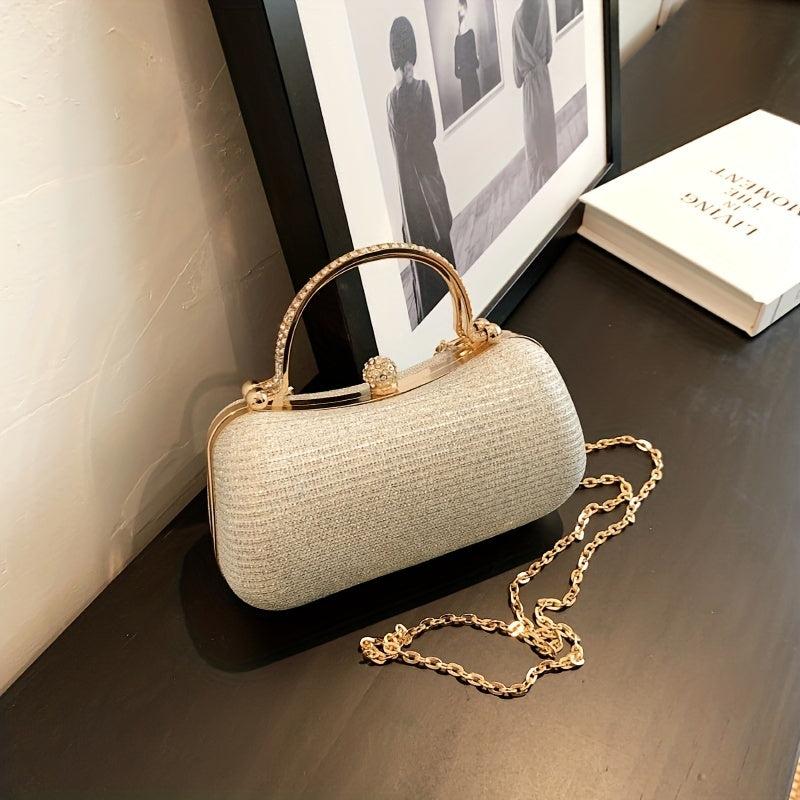 Glitter Rhinestone Evening Bag Crossbody Dinner Purse