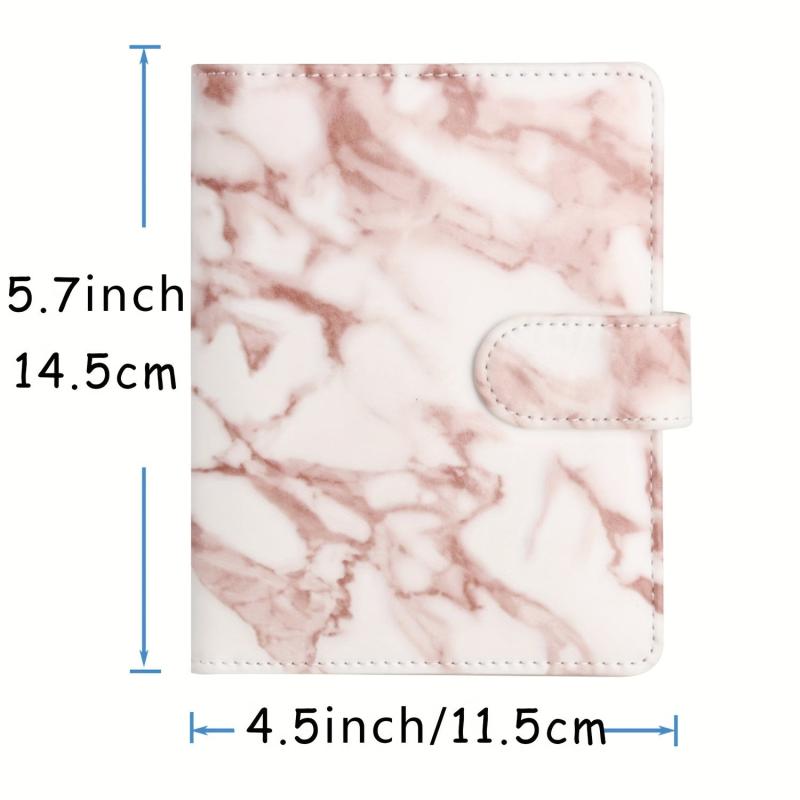 Marble RFID Blocking Passport Holder PU Leather Travel Passport Holder