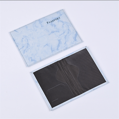 Marble Pattern Passport Holder Travel Accessories