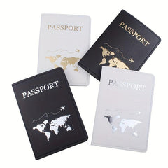 Leather Passport Protection and Luggage Tag Set