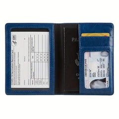 Slim Travel Passport Holder with Card Slot