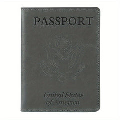 Slim Travel Passport Holder with Card Slot