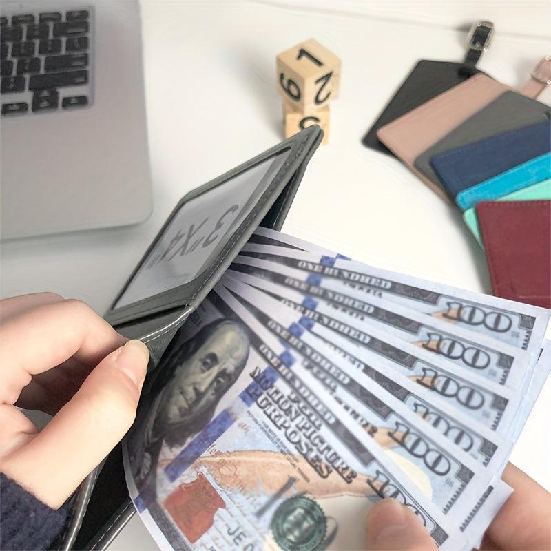 2pcs PU Leather Passport Holder Set Strap Card Cover Luggage Tag