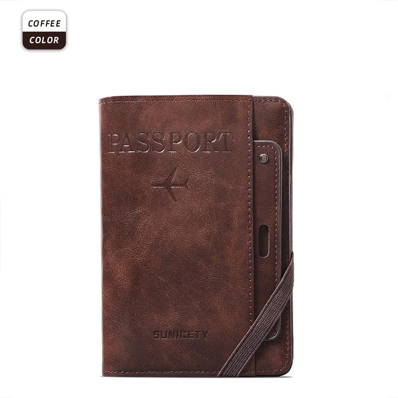 RFID Protected Passport Bag with Card Storage