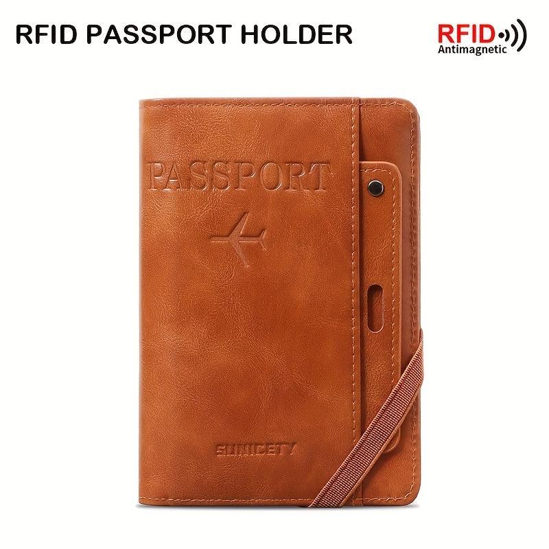 RFID Protected Passport Bag with Card Storage