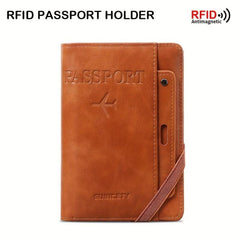 RFID Protected Passport Bag with Card Storage