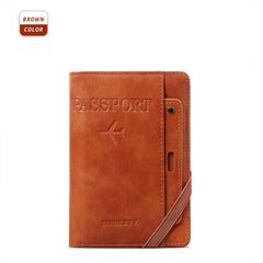 RFID Protected Passport Bag with Card Storage
