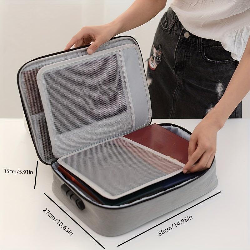 Large Capacity Waterproof Anti-theft Storage Bag with Lock
