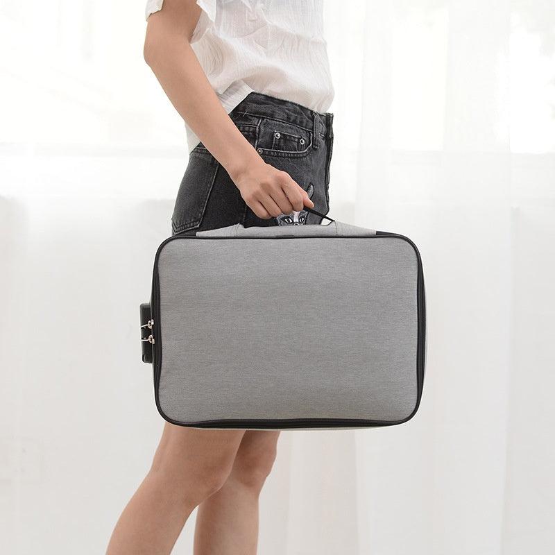 Large Capacity Waterproof Anti-theft Storage Bag with Lock