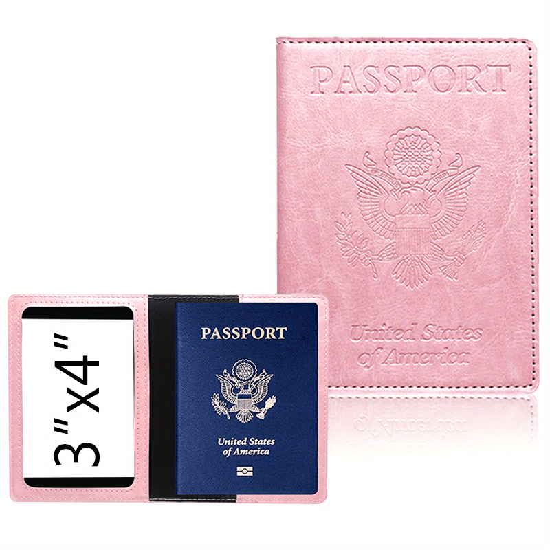 Travel Passport Cover PU Leather Holder