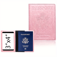 Travel Passport Cover PU Leather Holder