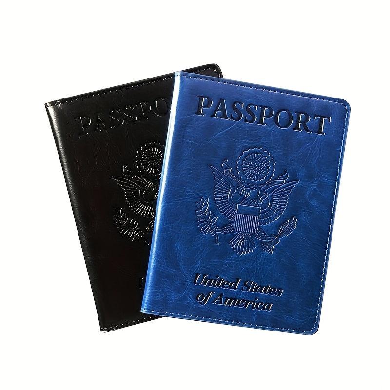 Travel Passport Cover PU Leather Holder