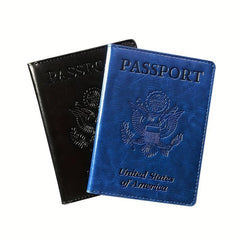 Travel Passport Cover PU Leather Holder