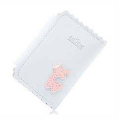 Mini Leather Keychain Key Bag Deer Pattern Key Storage Coin Purse Wallet