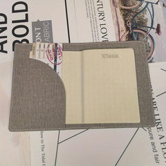 Multifunctional Passport Case Card Storage Bag PU Leather Travel Bag