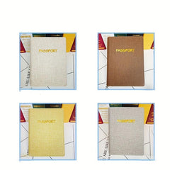Multifunctional Passport Case Card Storage Bag PU Leather Travel Bag