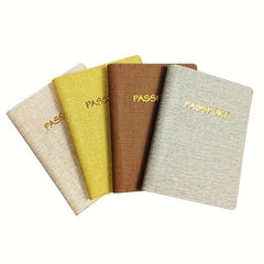 Multifunctional Passport Case Card Storage Bag PU Leather Travel Bag