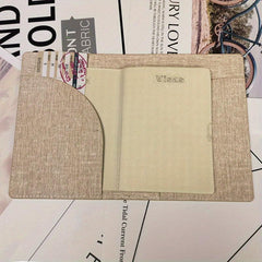 Multifunctional Passport Case Card Storage Bag PU Leather Travel Bag