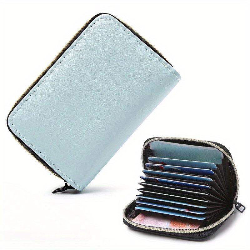 11 Card Position Stone Pattern Card Bag Multifunctional Coin Wallet