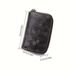 11 Card Position Stone Pattern Card Bag Multifunctional Coin Wallet