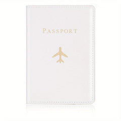 PU Leather Passport Holder Card Holder Cover Wallet Travel Accessories
