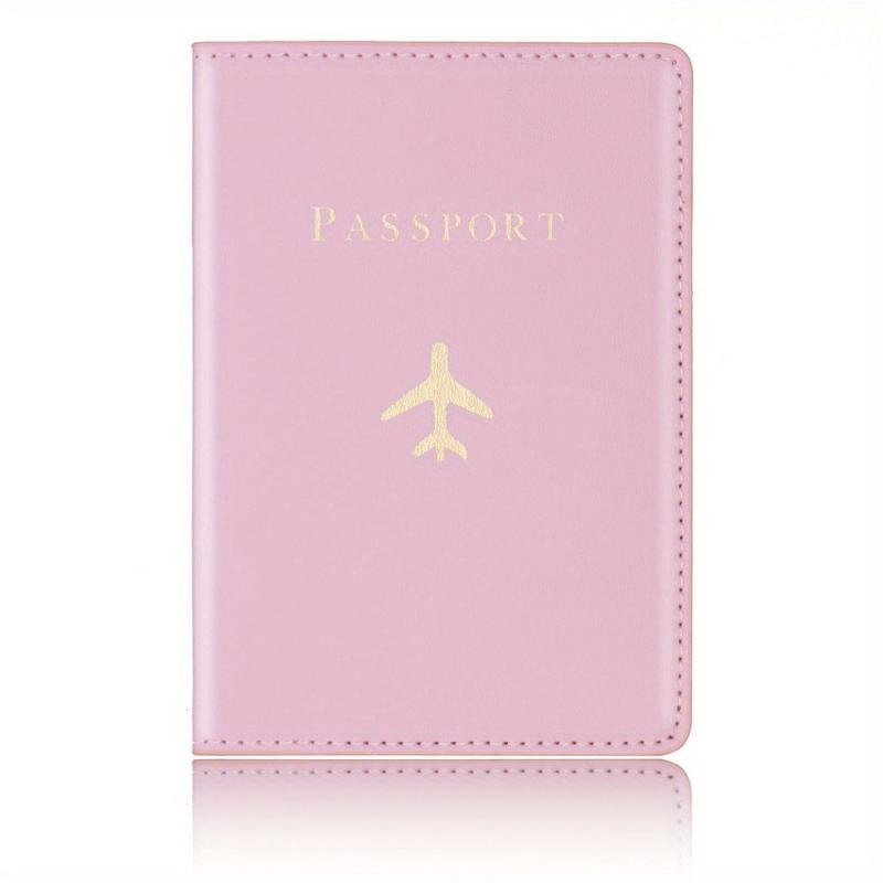 PU Leather Passport Holder Card Holder Cover Wallet Travel Accessories