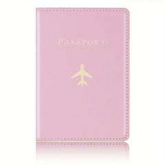 PU Leather Passport Holder Card Holder Cover Wallet Travel Accessories