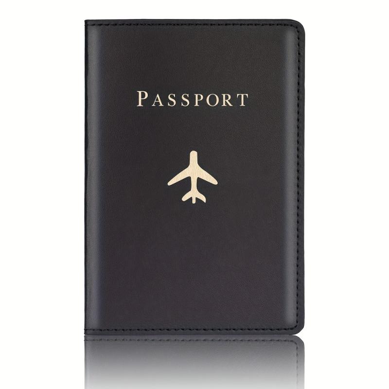 PU Leather Passport Holder Card Holder Cover Wallet Travel Accessories