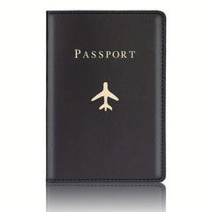PU Leather Passport Holder Card Holder Cover Wallet Travel Accessories