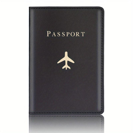 PU Leather Passport Holder Card Holder Cover Wallet Travel Accessories