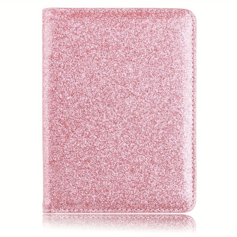 Glittery Rfid Blocking Passport Holder Card Holder