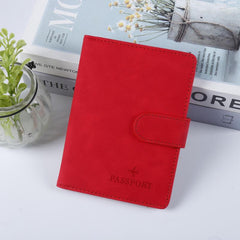 Waterproof RFID PU Leather Passport Wallet