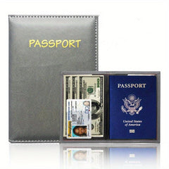 Ultra Thin PU Leather Passport Holder - Passport Protector