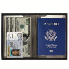 Ultra Thin PU Leather Passport Holder - Passport Protector