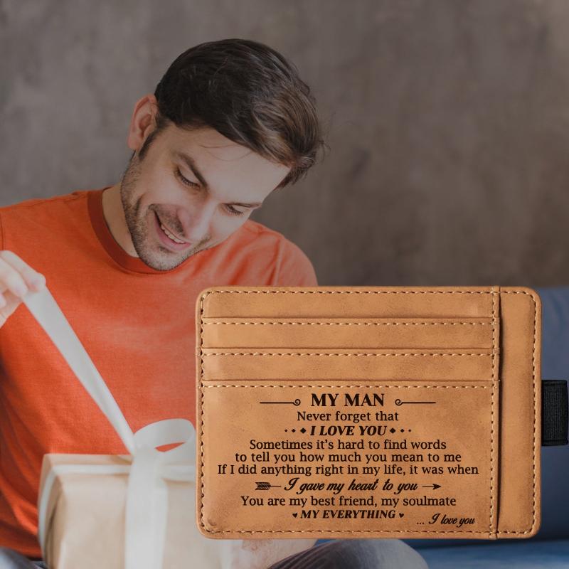 Vintage PU Leather Wallet Coin PurseCard Holder For Men