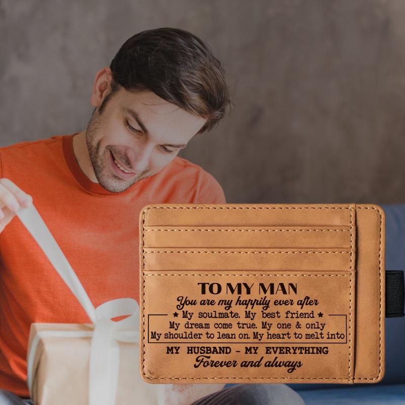 Vintage PU Leather Men's Wallet Classic Card Case Coin Purse