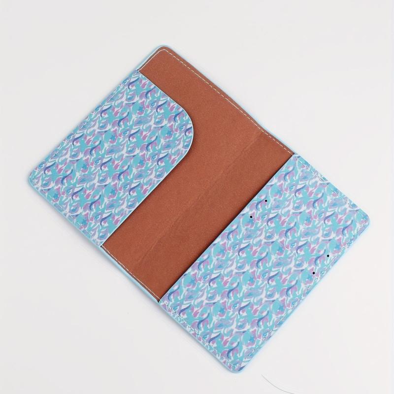 Floral Passport Holder Travel Accessory