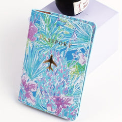 Floral Passport Holder Travel Accessory