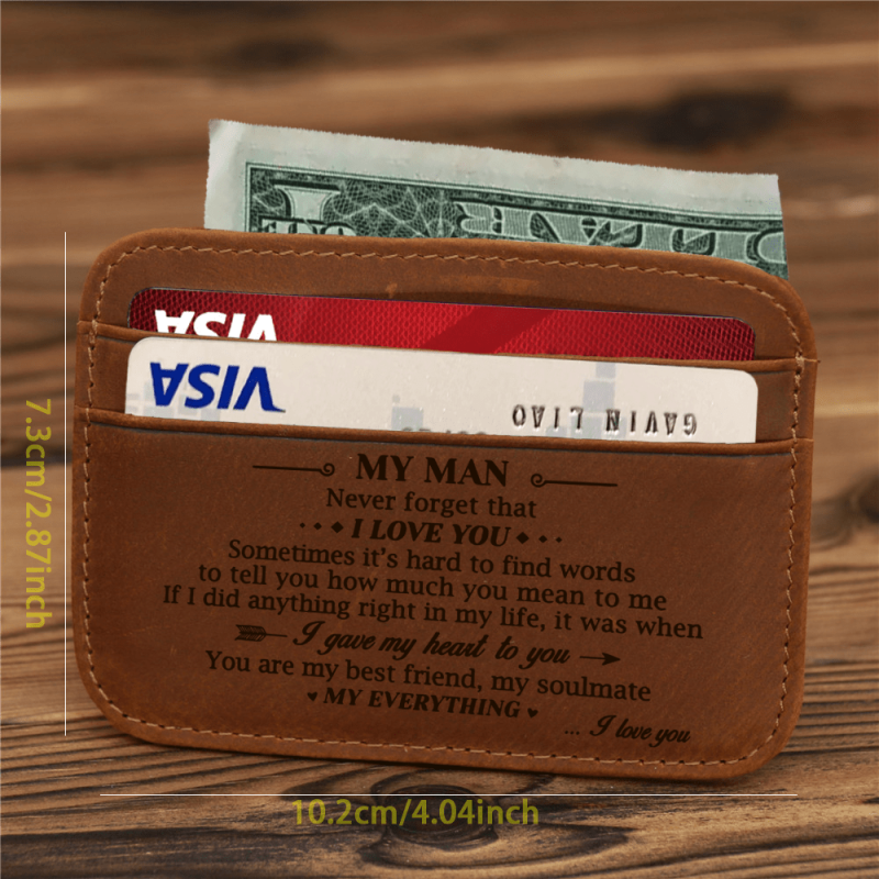 Vintage PU Leather Wallet Coin PurseCard Holder