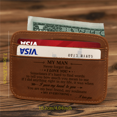 Vintage PU Leather Wallet Coin PurseCard Holder