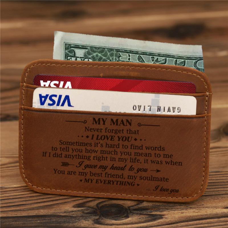 Vintage PU Leather Wallet Coin PurseCard Holder