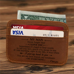 Vintage PU Leather Wallet Coin PurseCard Holder