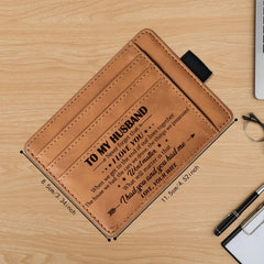 Retro PU Leather Passport Case Coin Purse Card Licence Holder For Men