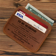 Vintage PU Leather Wallet Casual Coin Purse Card Holder Fathers Anniversary Gift