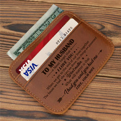 Vintage PU Leather Wallet Casual Coin Purse Card Holder Fathers Anniversary Gift