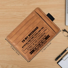 Vintage PU Leather Passport Case & Coin Purse for Men