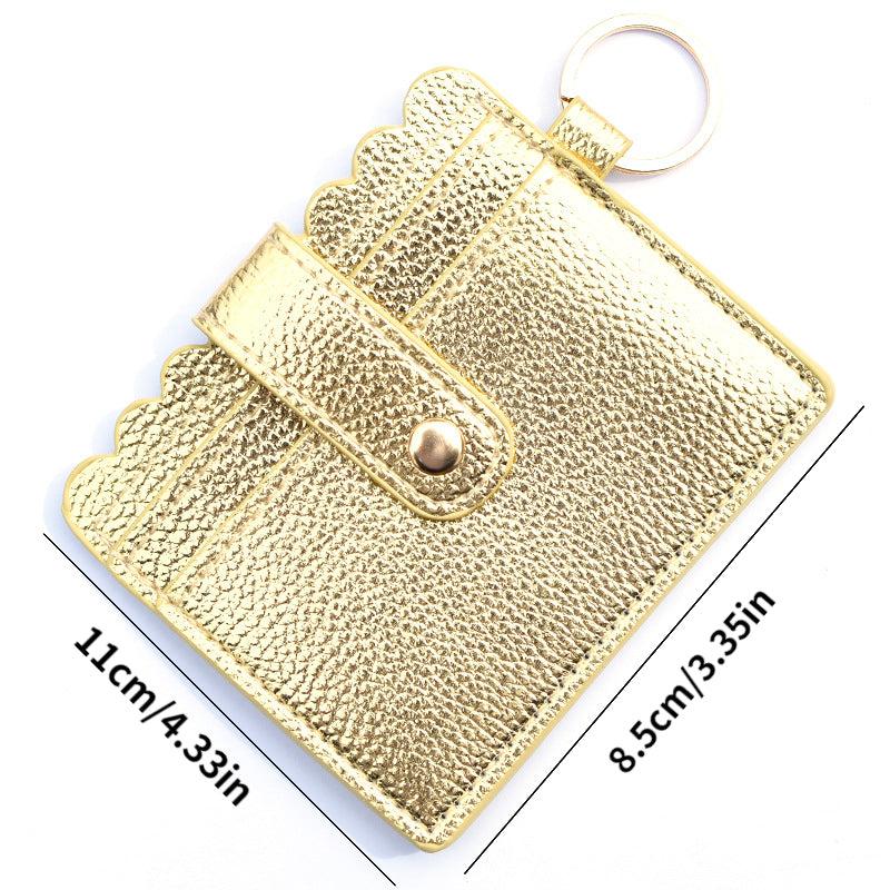 Leopard Print Card Holder Student Wallet