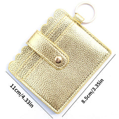 Leopard Print Card Holder Student Wallet