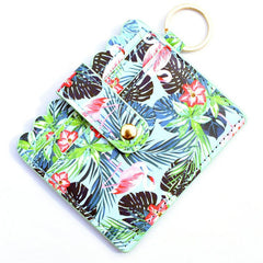 Leopard Print Card Holder Student Wallet